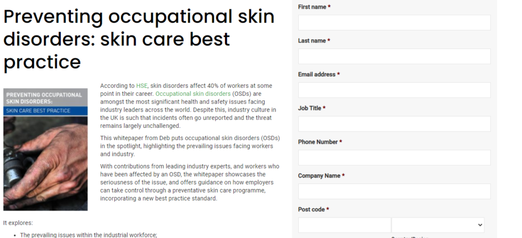 Preventing occupational skin disorders skin care best practice Google Chrome 9 6 2020 2 43 33 PM 2