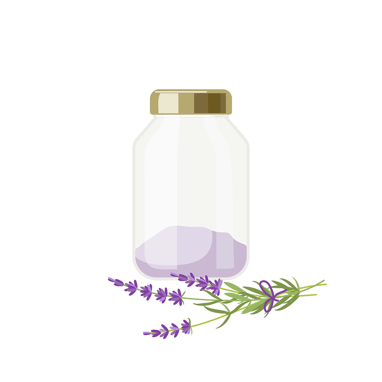 bigstock Jar With Lavender Bath Salt An 437220488